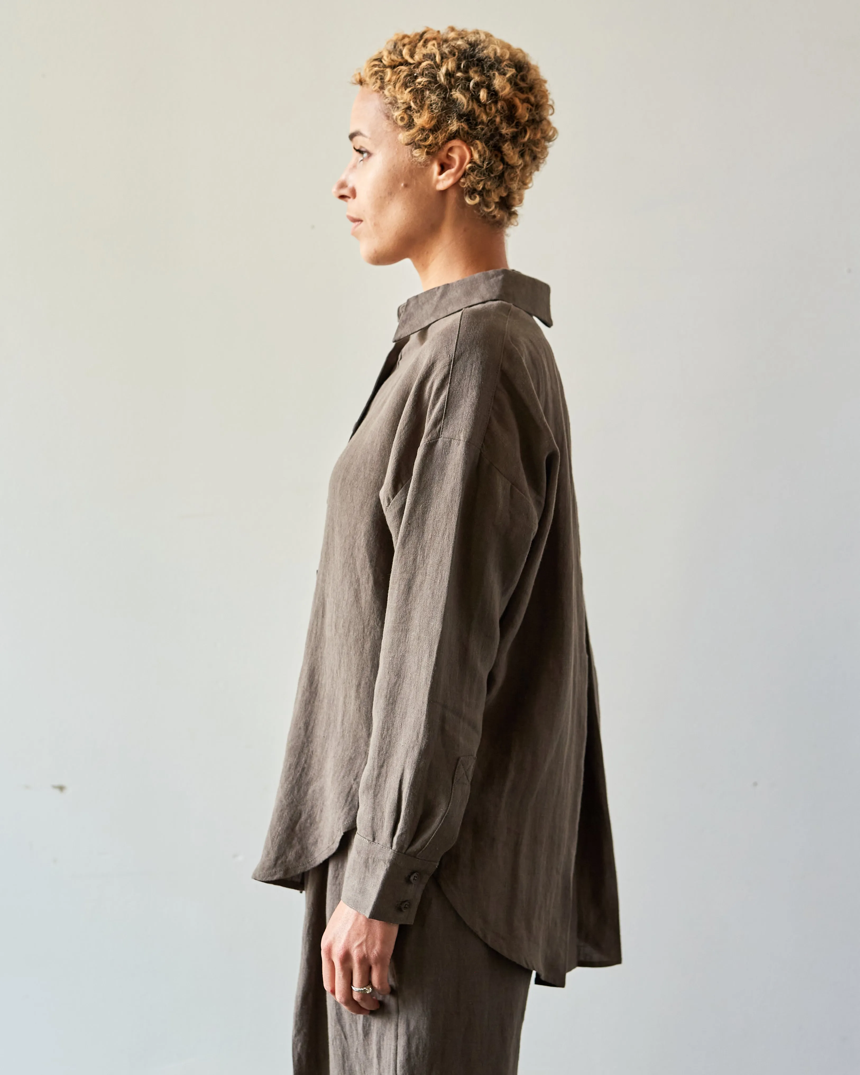 7115 Spring Dolman Shirt, Dark Oak