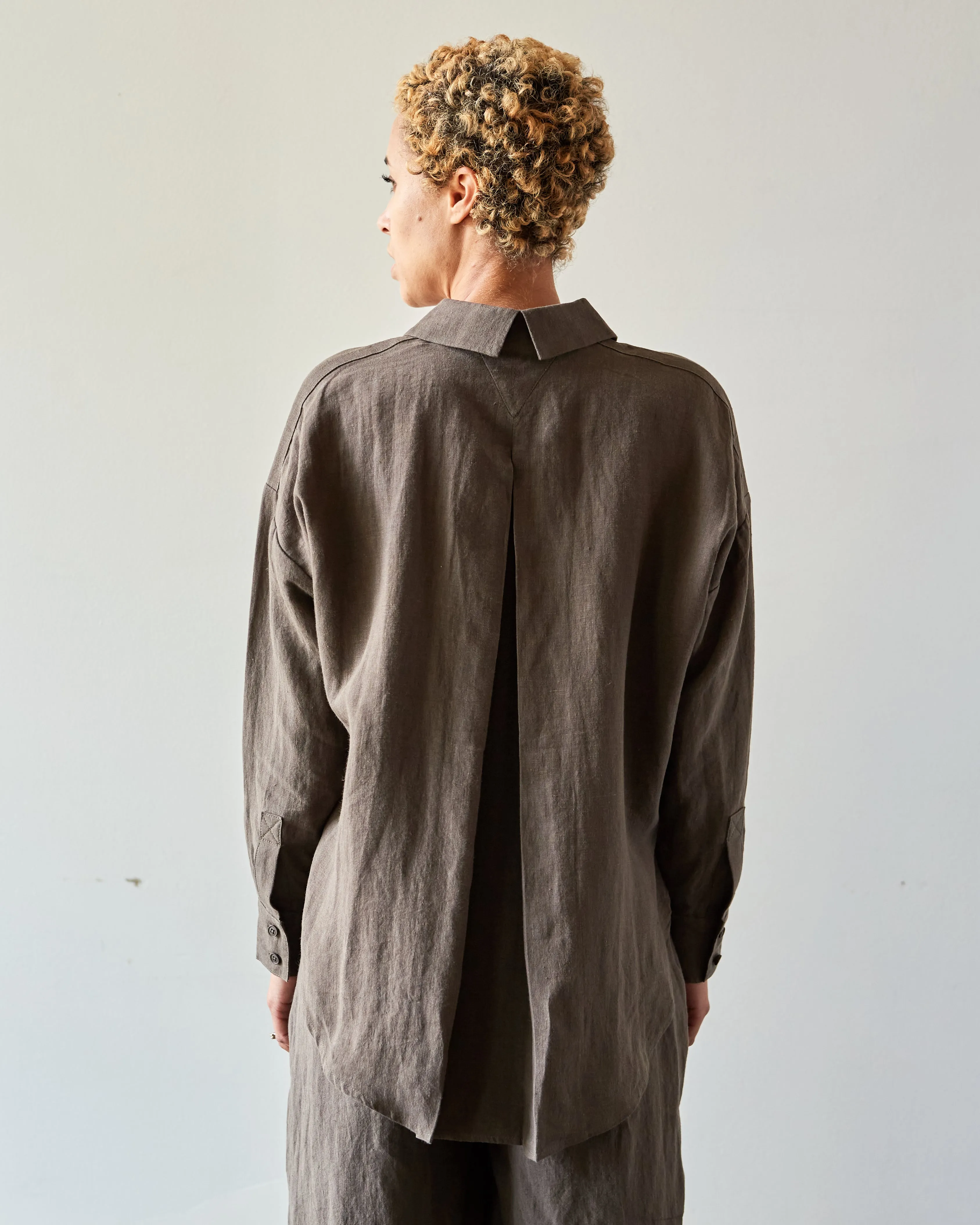 7115 Spring Dolman Shirt, Dark Oak