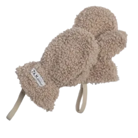 7AM ENFANT Mittens Teddy - Oatmeal