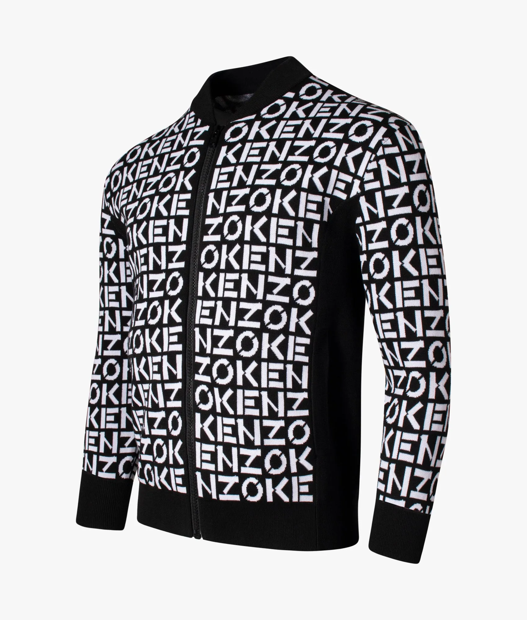 Abstract Monogram Jacket