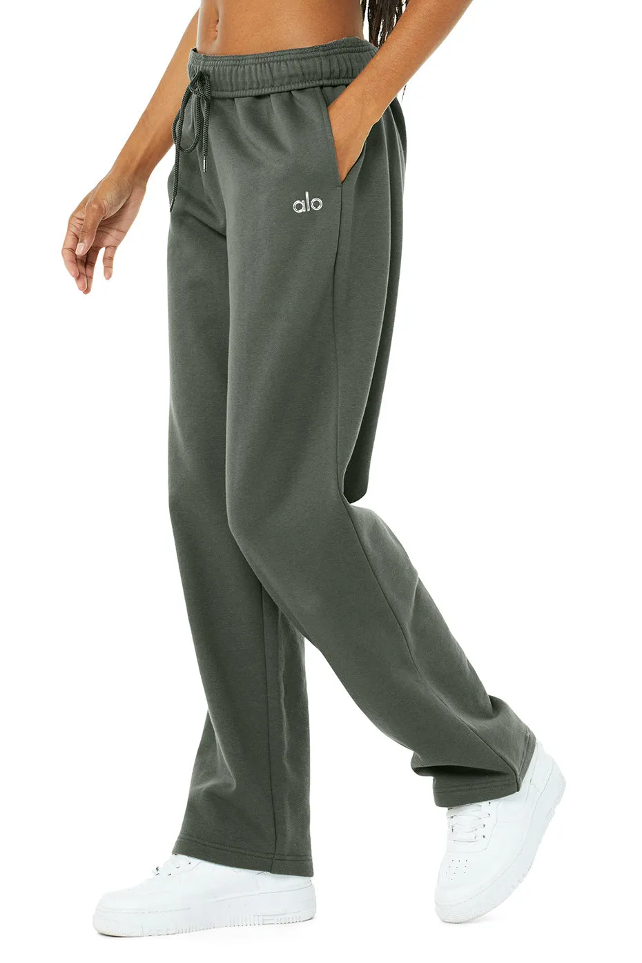 Accolade Straight Leg Sweatpant - Dark Cactus