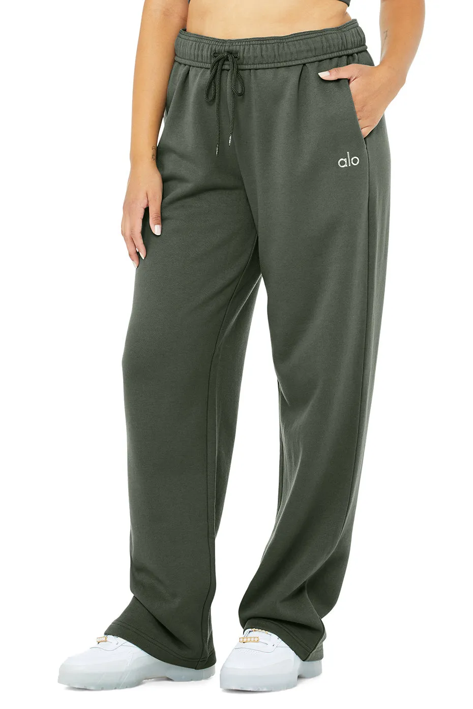 Accolade Straight Leg Sweatpant - Dark Cactus