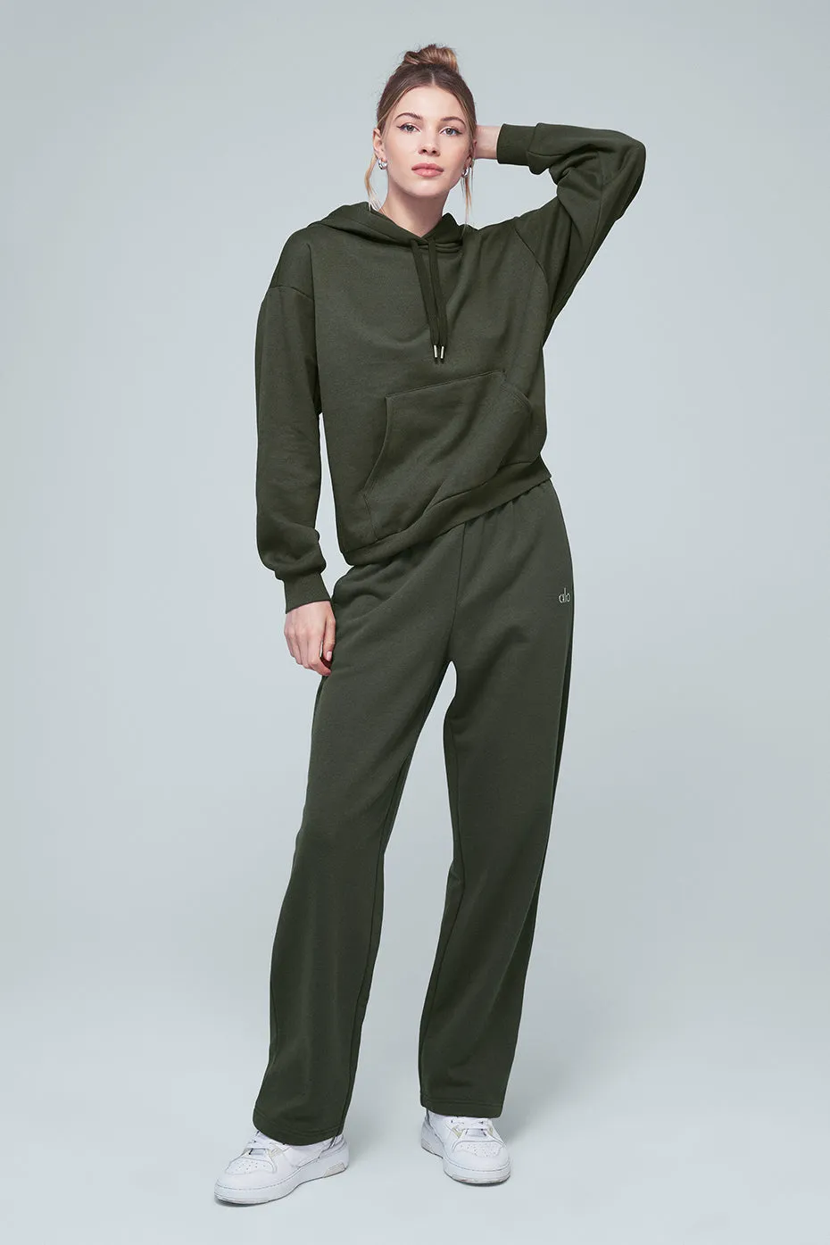 Accolade Straight Leg Sweatpant - Dark Cactus