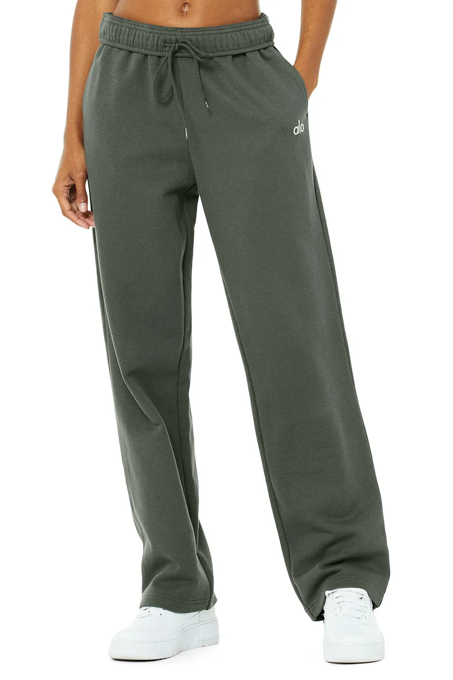 Accolade Straight Leg Sweatpant - Dark Cactus