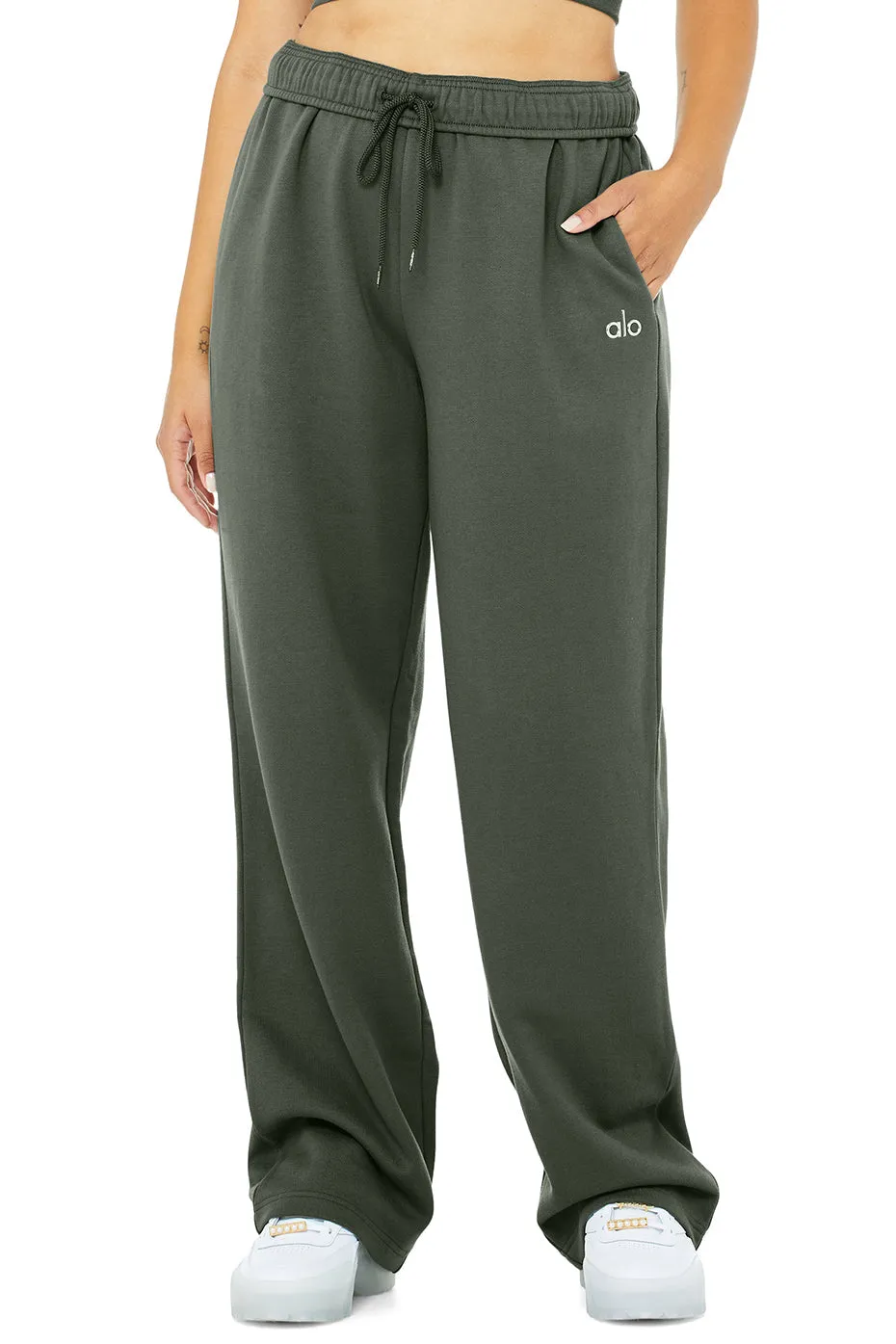 Accolade Straight Leg Sweatpant - Dark Cactus