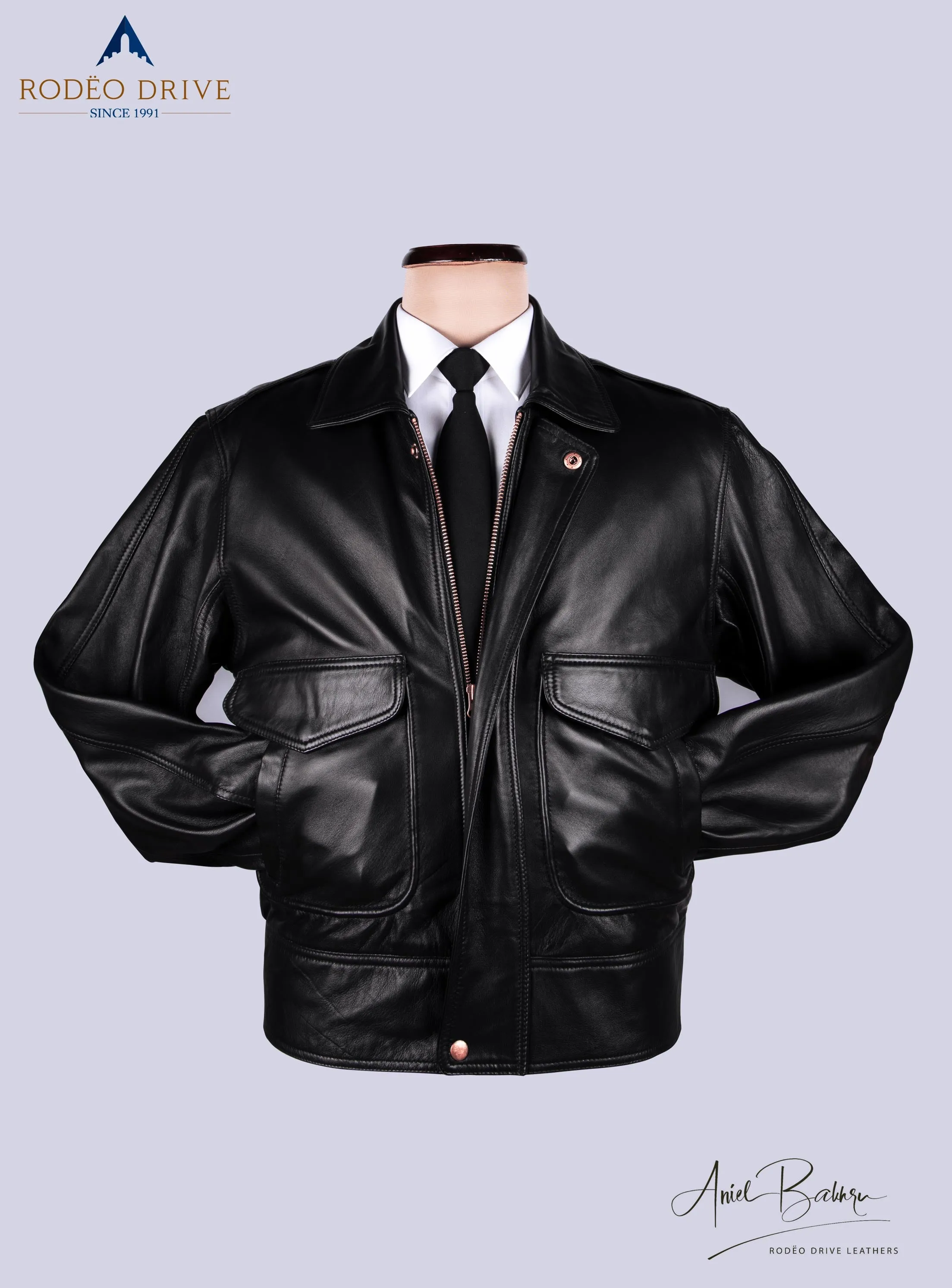 ALL AIRLINES UNIFORM LEATHER JACKETS MEN