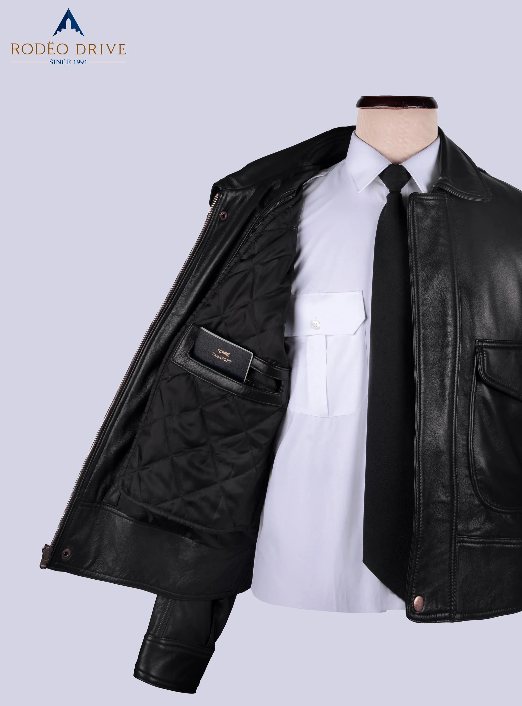 ALL AIRLINES UNIFORM LEATHER JACKETS MEN