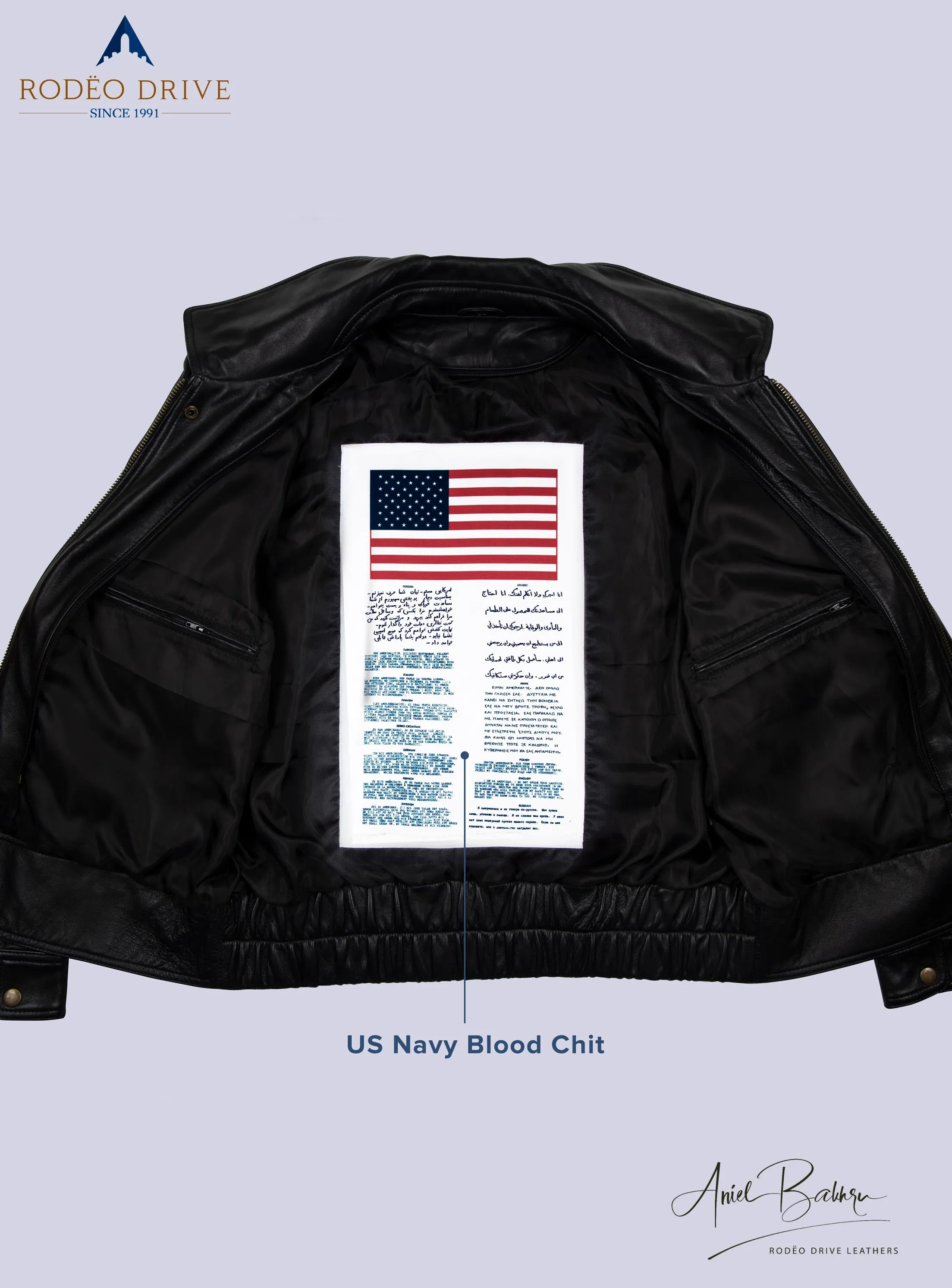 ALL AIRLINES UNIFORM LEATHER JACKETS MEN