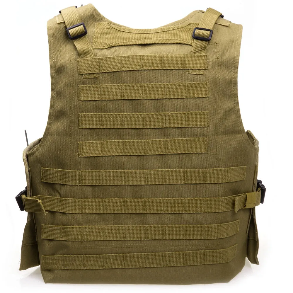 Amphibious Tactical Military Molle Waistcoat Combat Assault Plate Carrier Vest