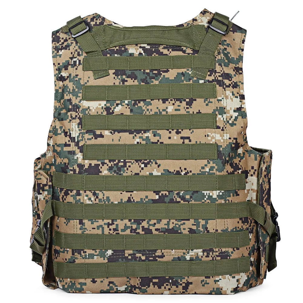 Amphibious Tactical Military Molle Waistcoat Combat Assault Plate Carrier Vest