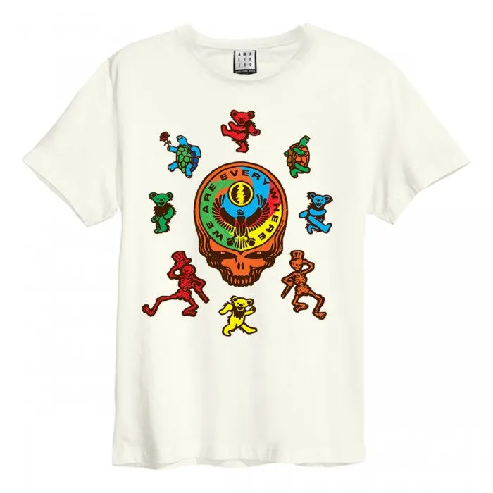 Amplified Unisex Adult We Are Everywhere Grateful Dead T-Shirt