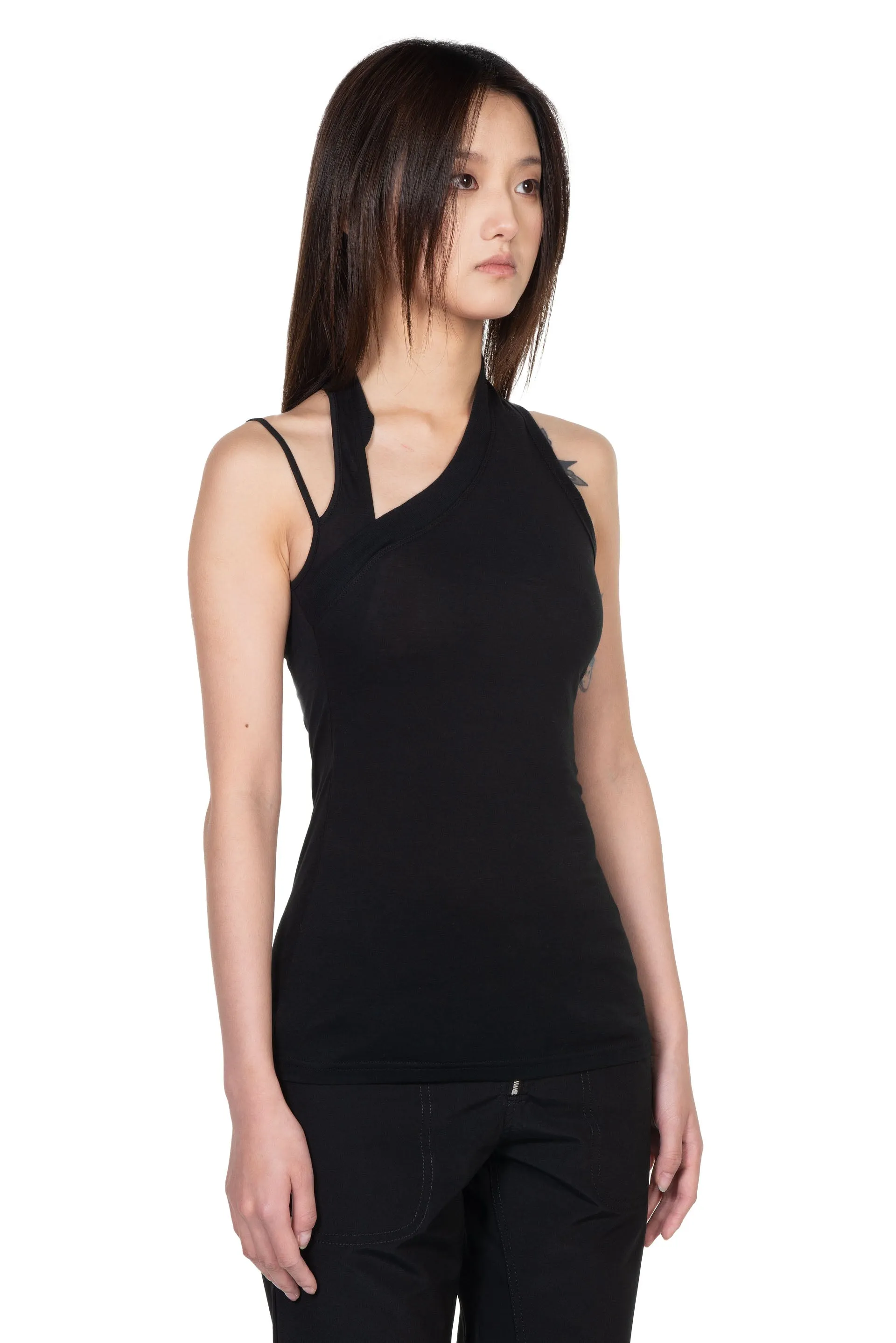 Asymmetric Knitted Camisole