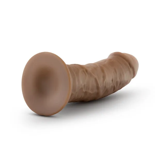 Au Naturel 8in Dildo With Suction Cup Mocha