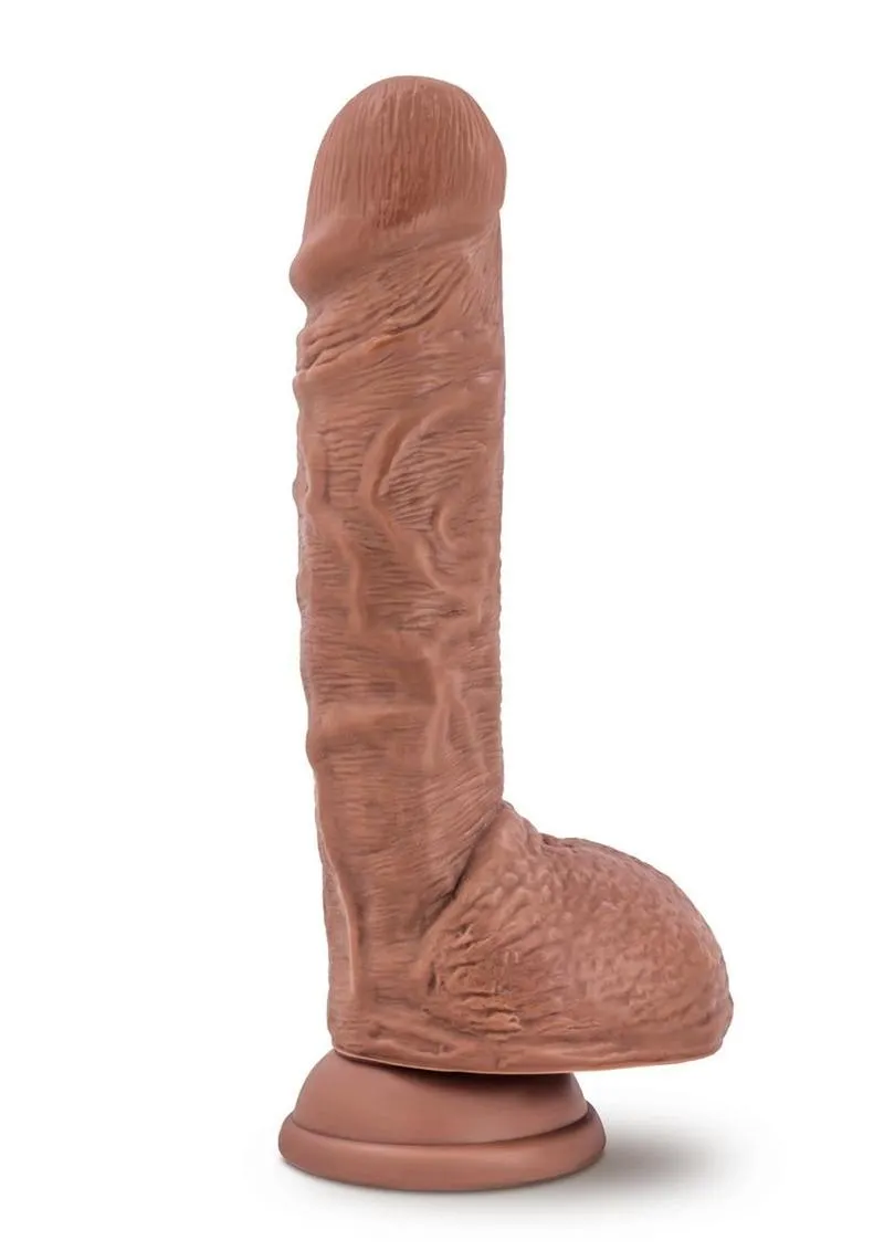 Au Naturel Big Billy Dual Dense Dildo with Balls