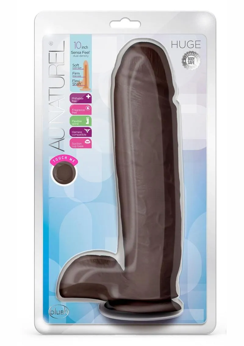 Au Naturel Huge Sensa Feel Dildo with Suction Cup