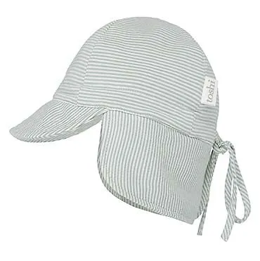 Baby Flap Cap - Sage