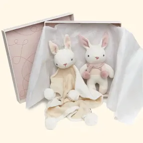 Baby Threads Bunny Baby Gift Set Cream