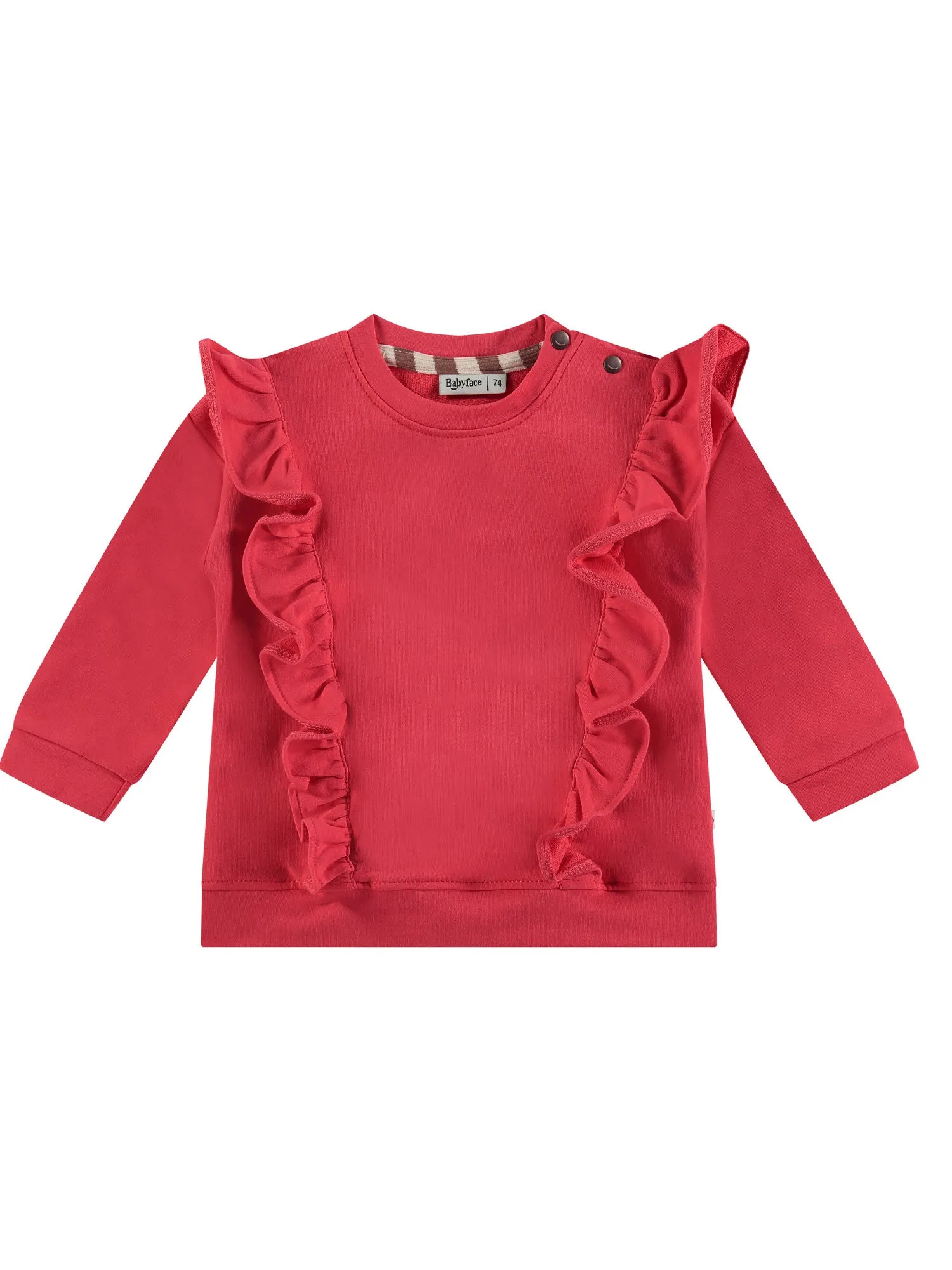 Babyface-baby girls' sweatshirt with ruffle-BBE24528422