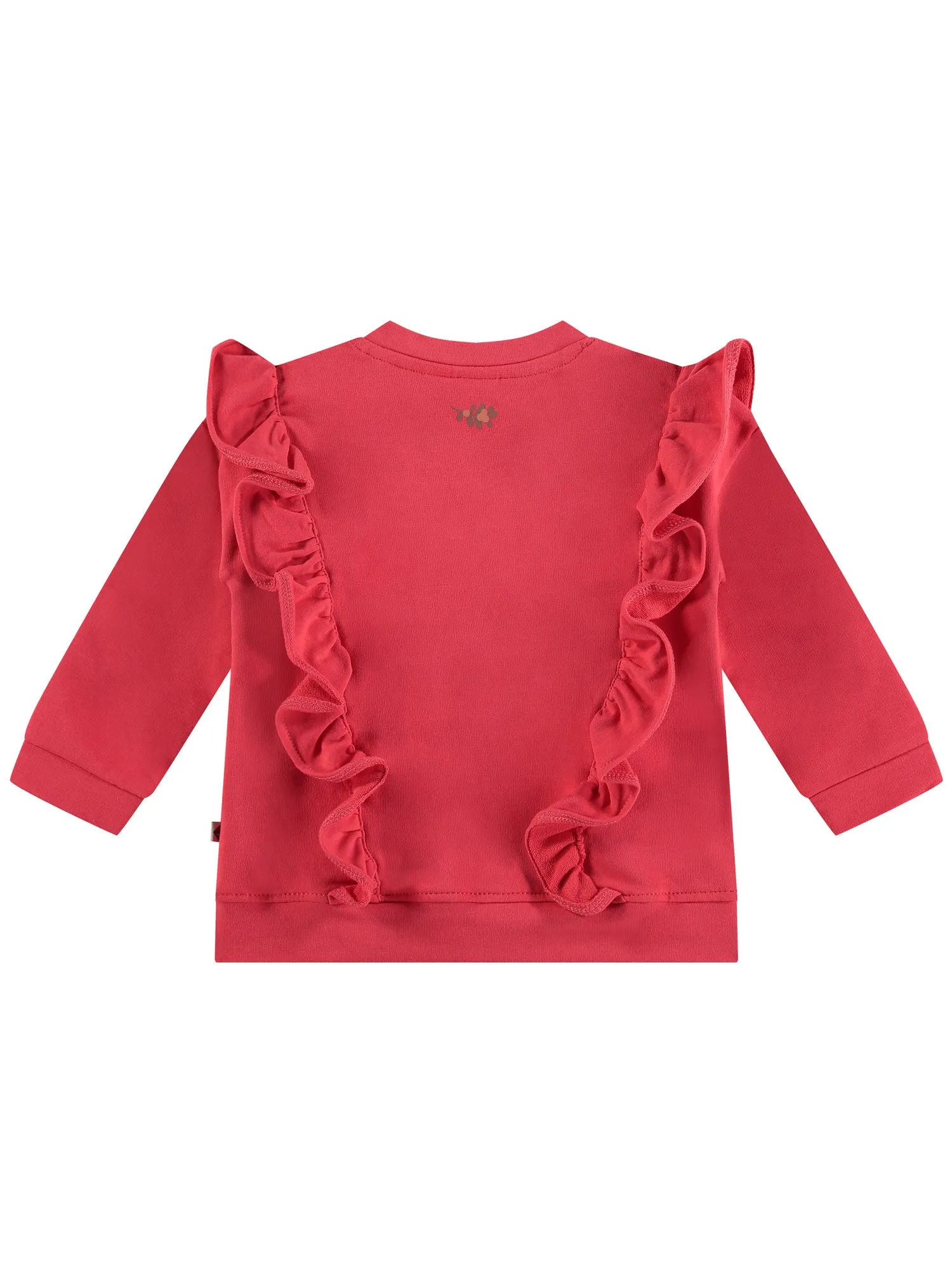 Babyface-baby girls' sweatshirt with ruffle-BBE24528422