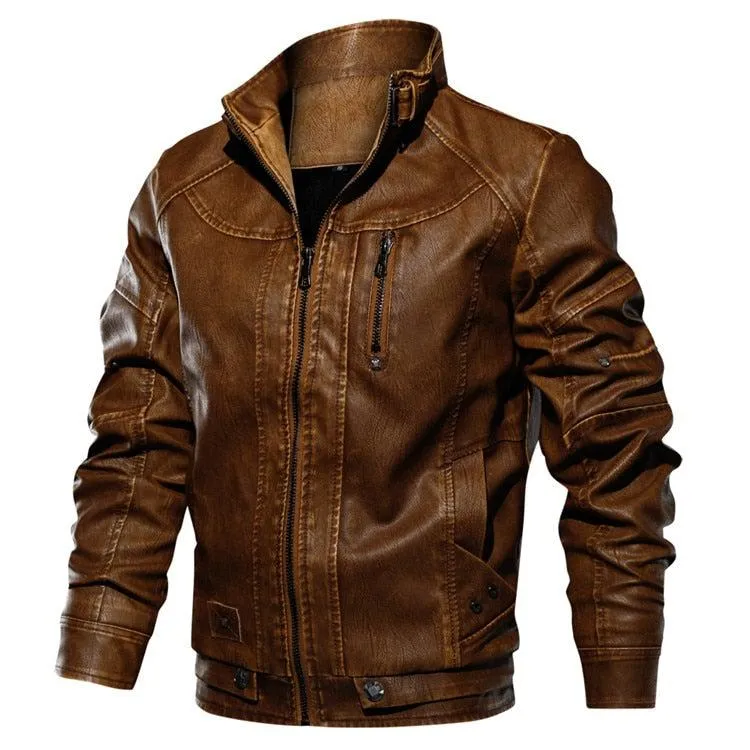 Benedict Mens Leather Jacket