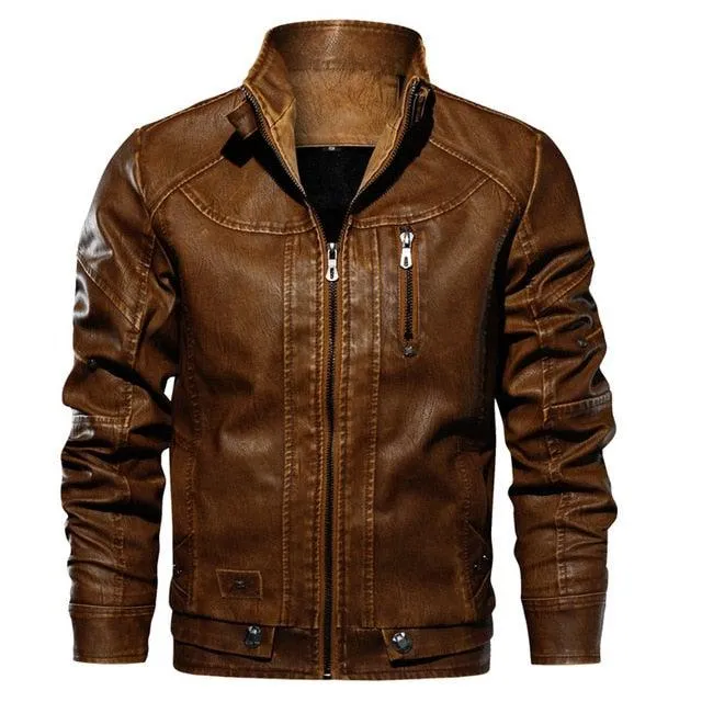 Benedict Mens Leather Jacket