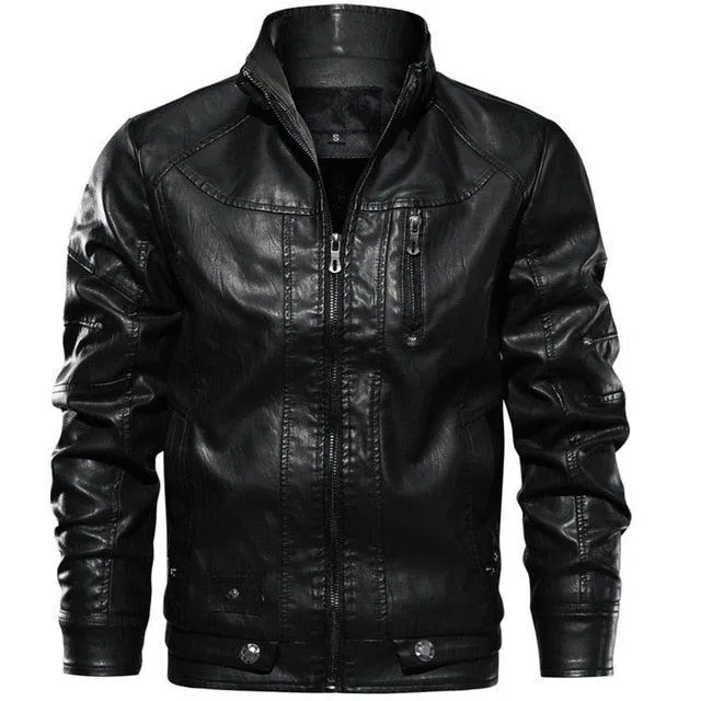 Benedict Mens Leather Jacket