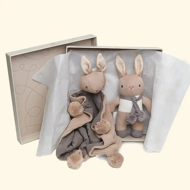 Bunny Baby Gift Set Taupe