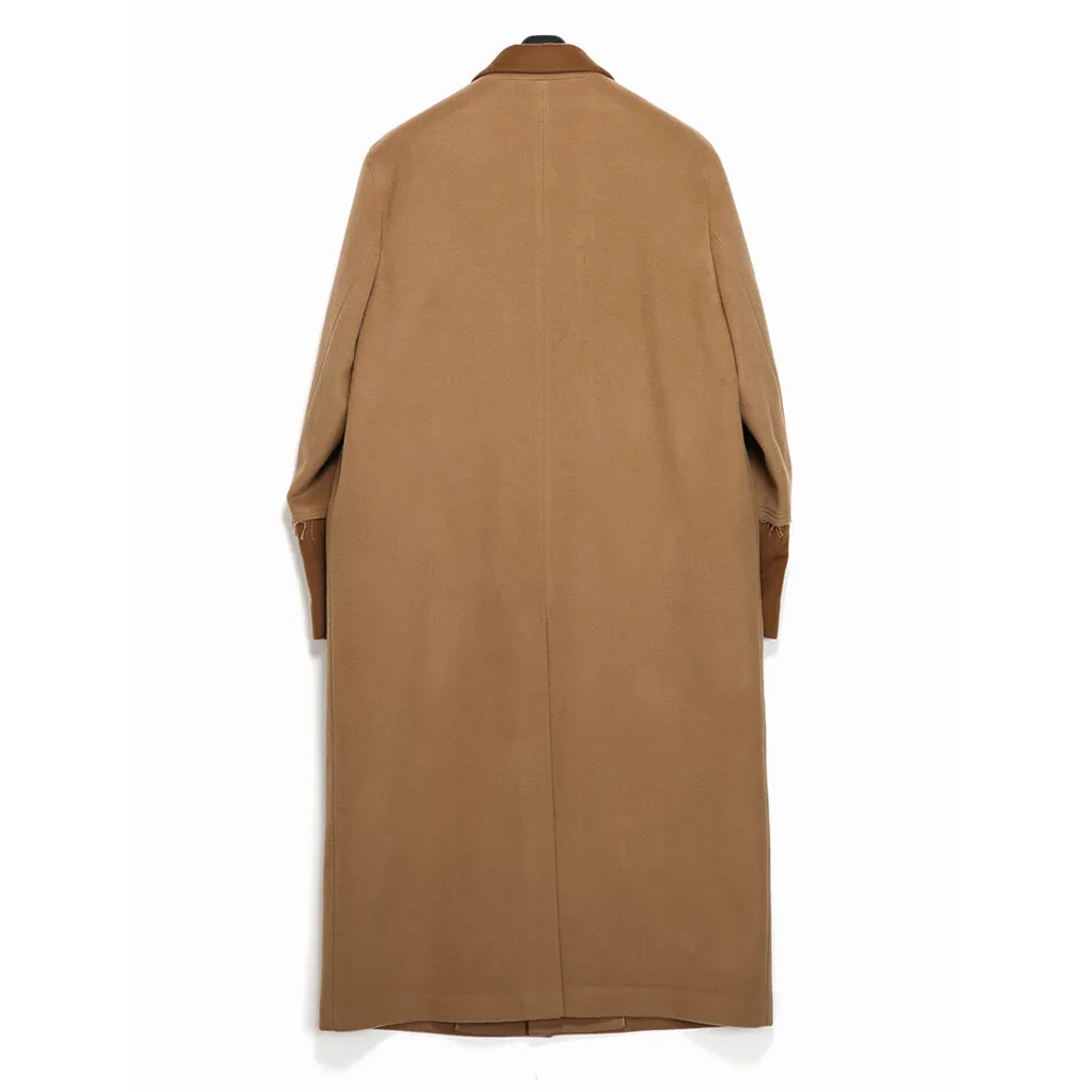 C-CASHMERE OVERSIZED LONG COAT · CAMEL