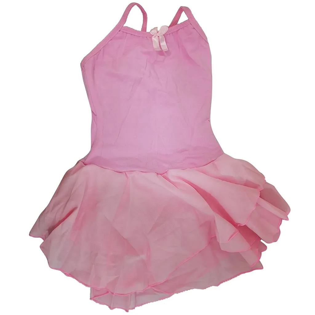 Camisole Chiffon Tutu Leotard Pink