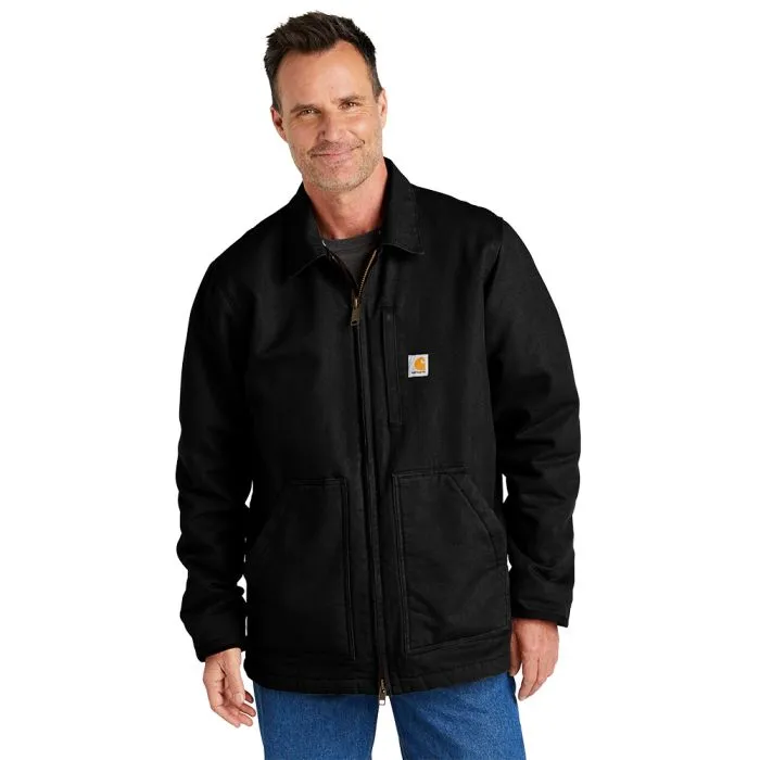 Carhartt Loose Fit Washed Duck Sherpa-Lined Coat - 104293