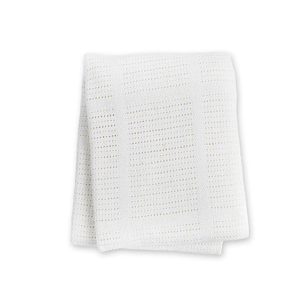 cellular white | blanket