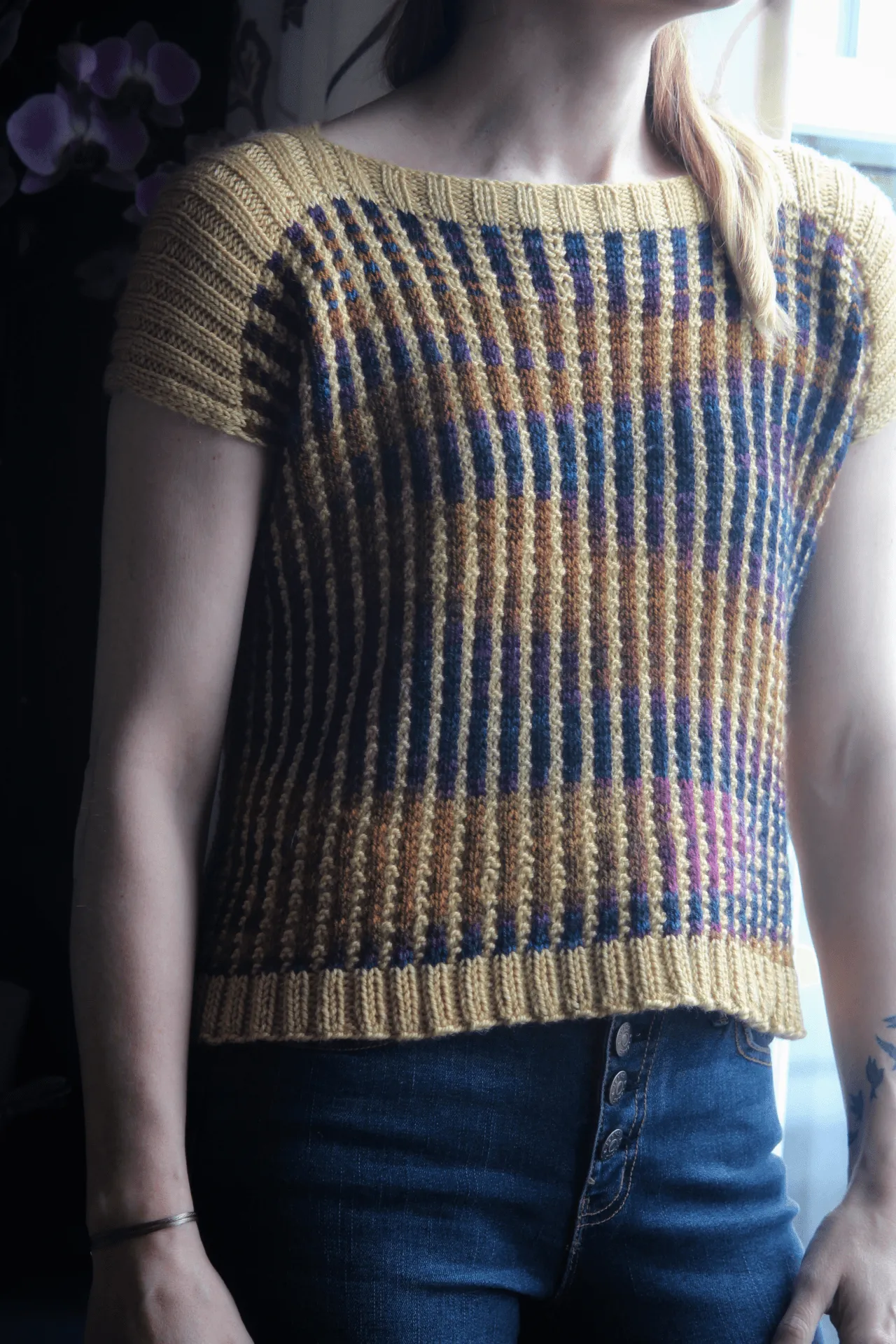 Clafou-Tee | Free Knitting Pattern