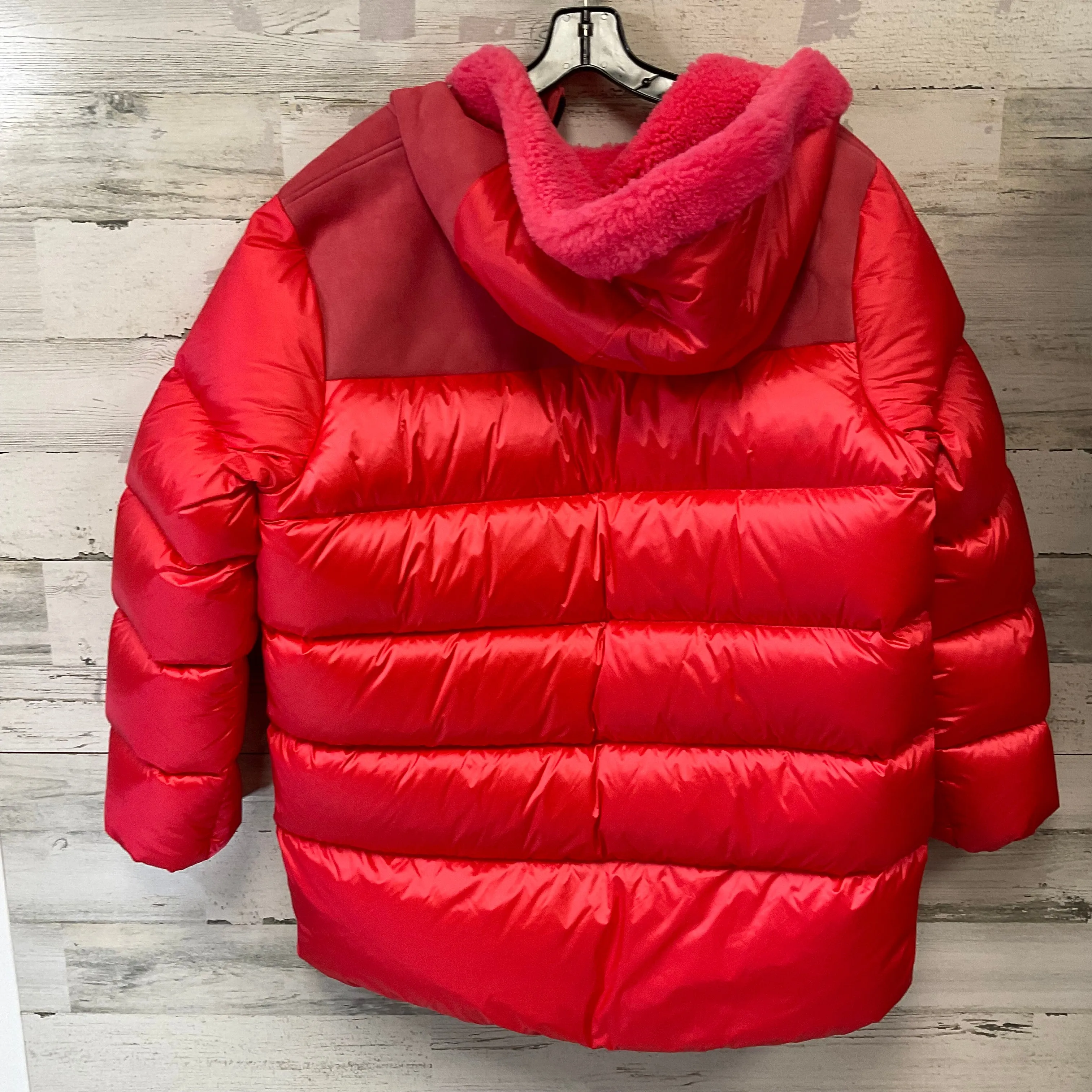 Coat Puffer & Quilted By Ugg In Pink, Size: L