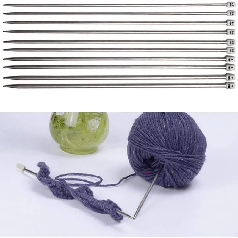 Complete Knitting Needle Set with Accessories