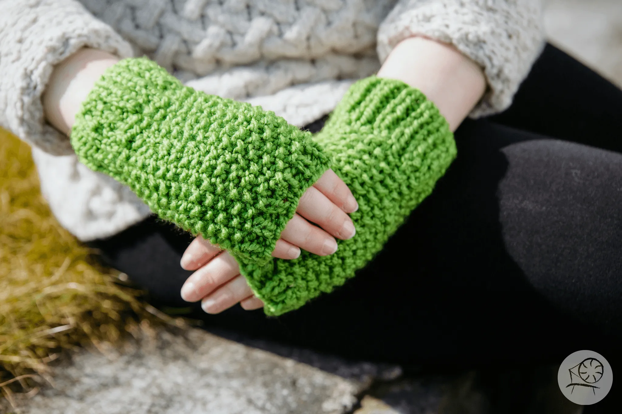 Connemara Handknitted Handwarmers