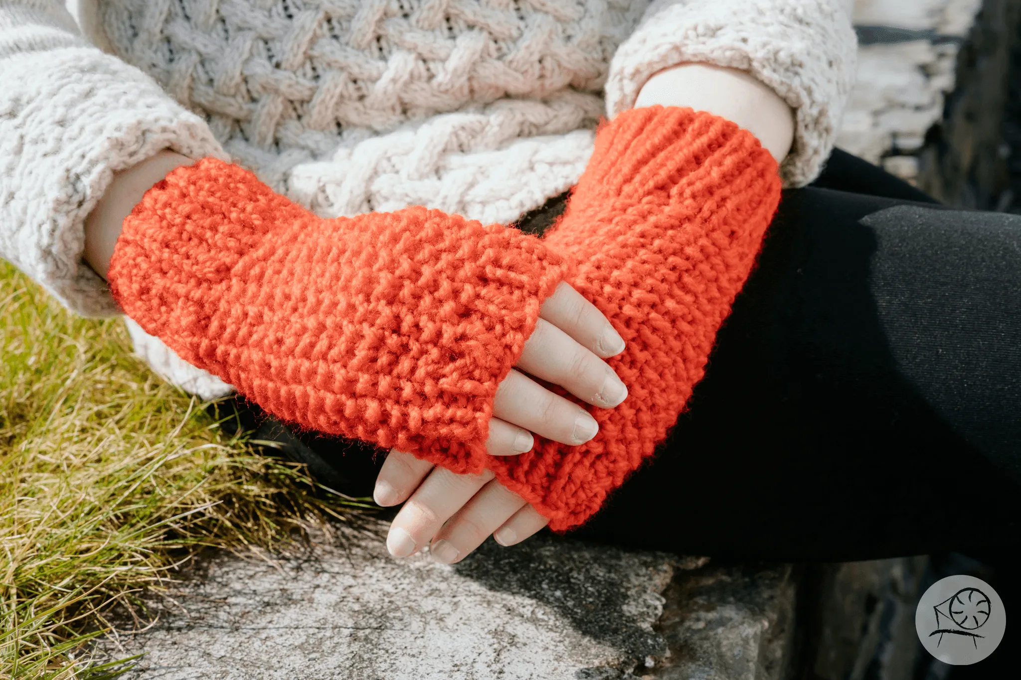 Connemara Handknitted Handwarmers