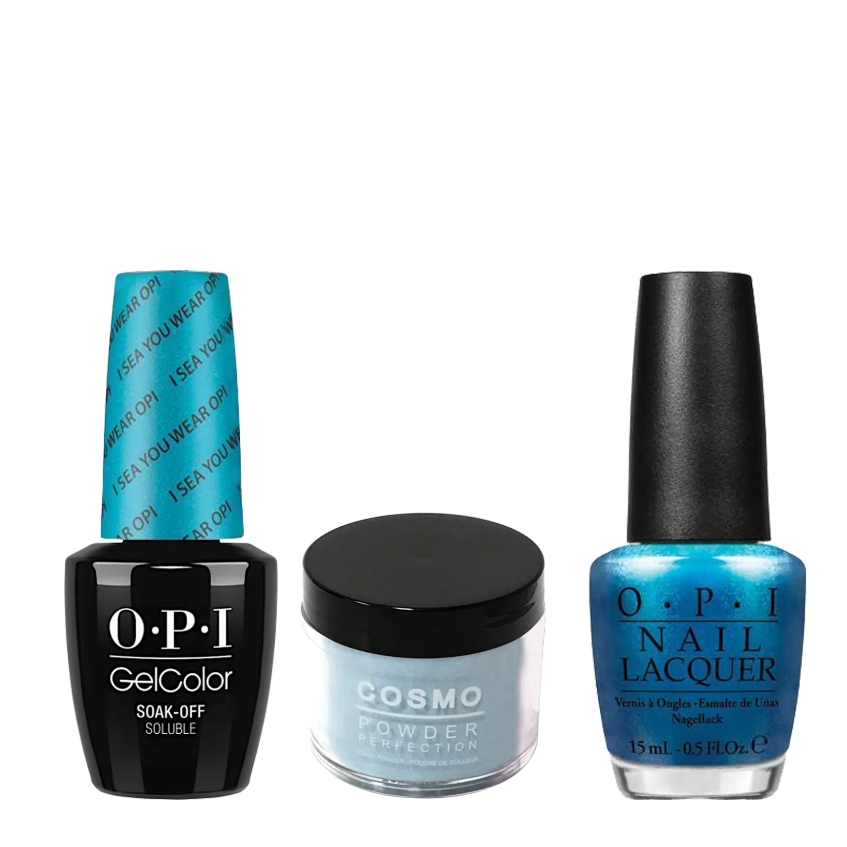 Cosmo 3in1 Dipping Powder   Gel Polish   Nail Lacquer (Matching OPI), 2oz, CA73