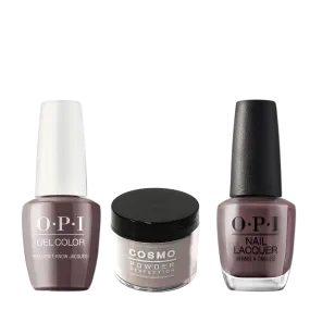 Cosmo 3in1 Dipping Powder   Gel Polish   Nail Lacquer (Matching OPI), 2oz, CF15