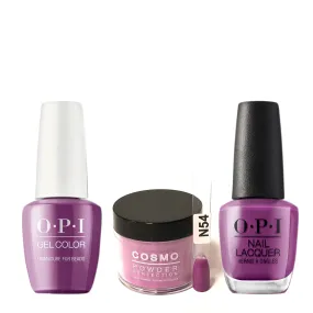 Cosmo 3in1 Dipping Powder   Gel Polish   Nail Lacquer (Matching OPI), 2oz, CN54