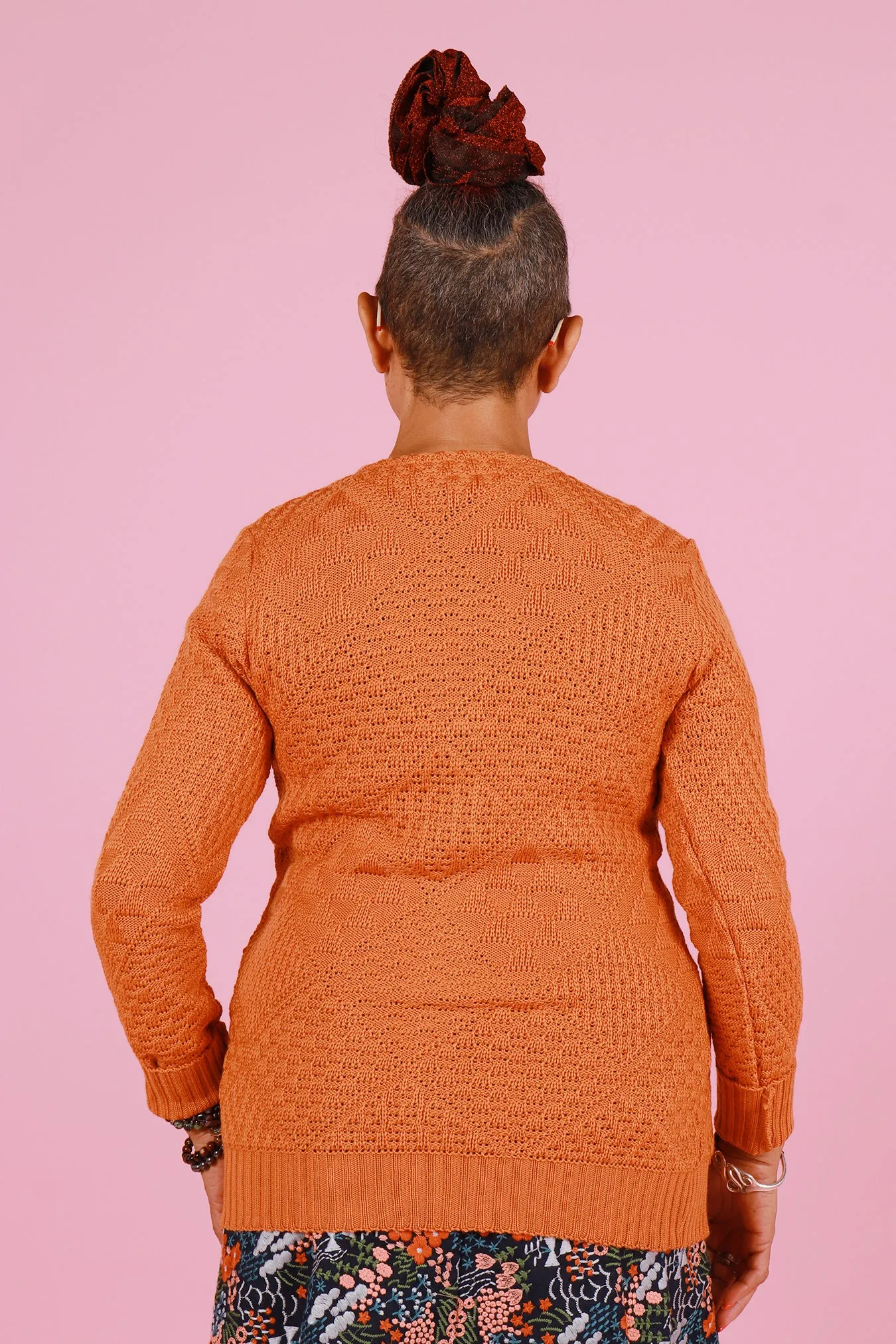 Cosy Clementine Cardie Pumpkin