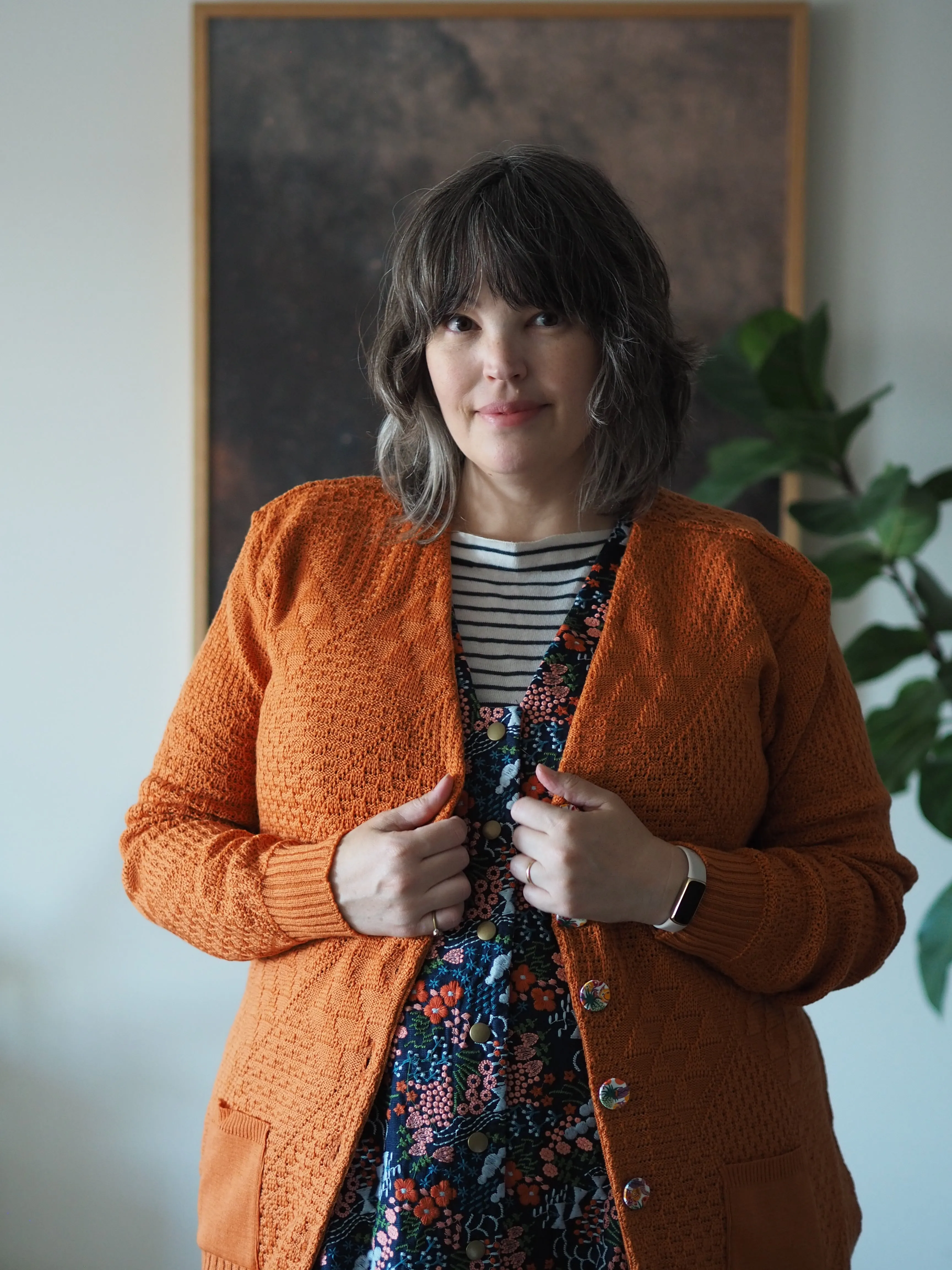 Cosy Clementine Cardie Pumpkin