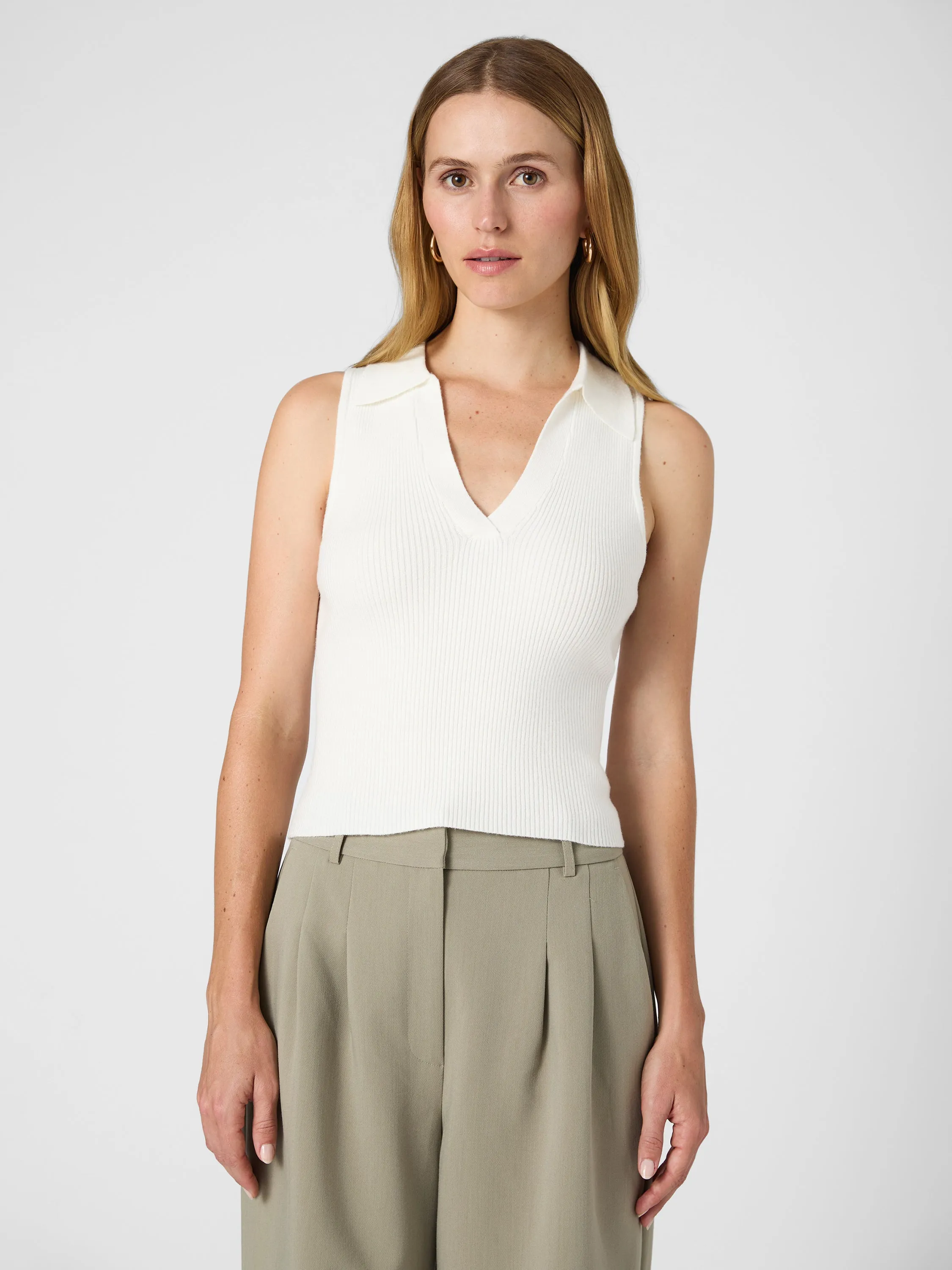 Cosysoft V Neck Sleeveless Sweater