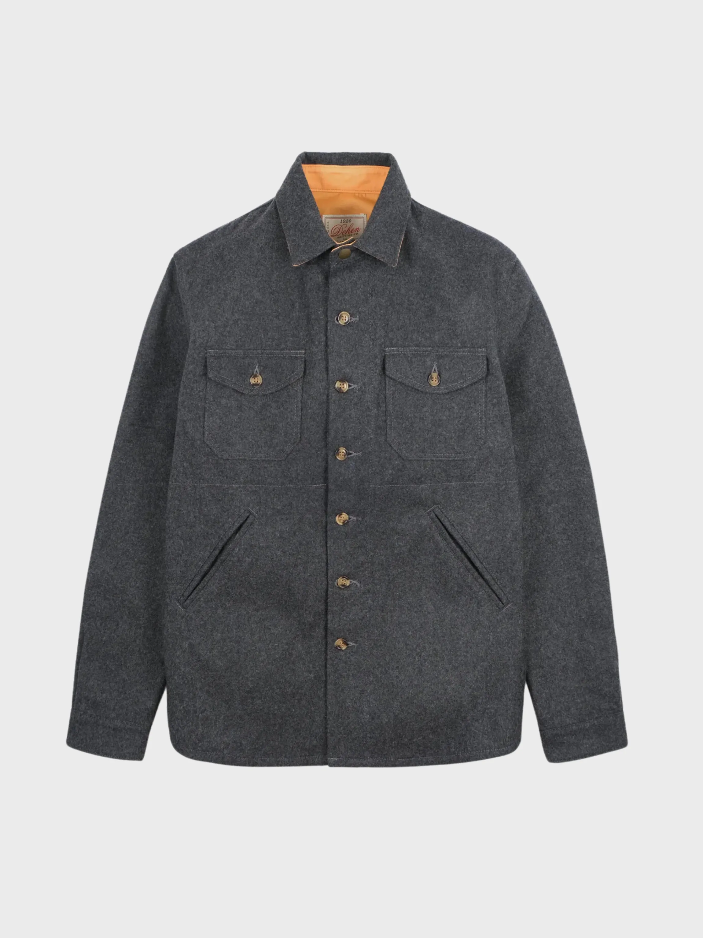 Dehen Over Shirt Crissman LW Charcoal FW24