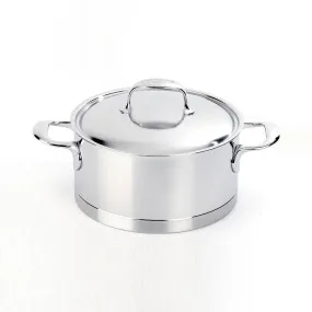 Demeyere Atlantis Casserole with Lid 18cm Stainless Steel