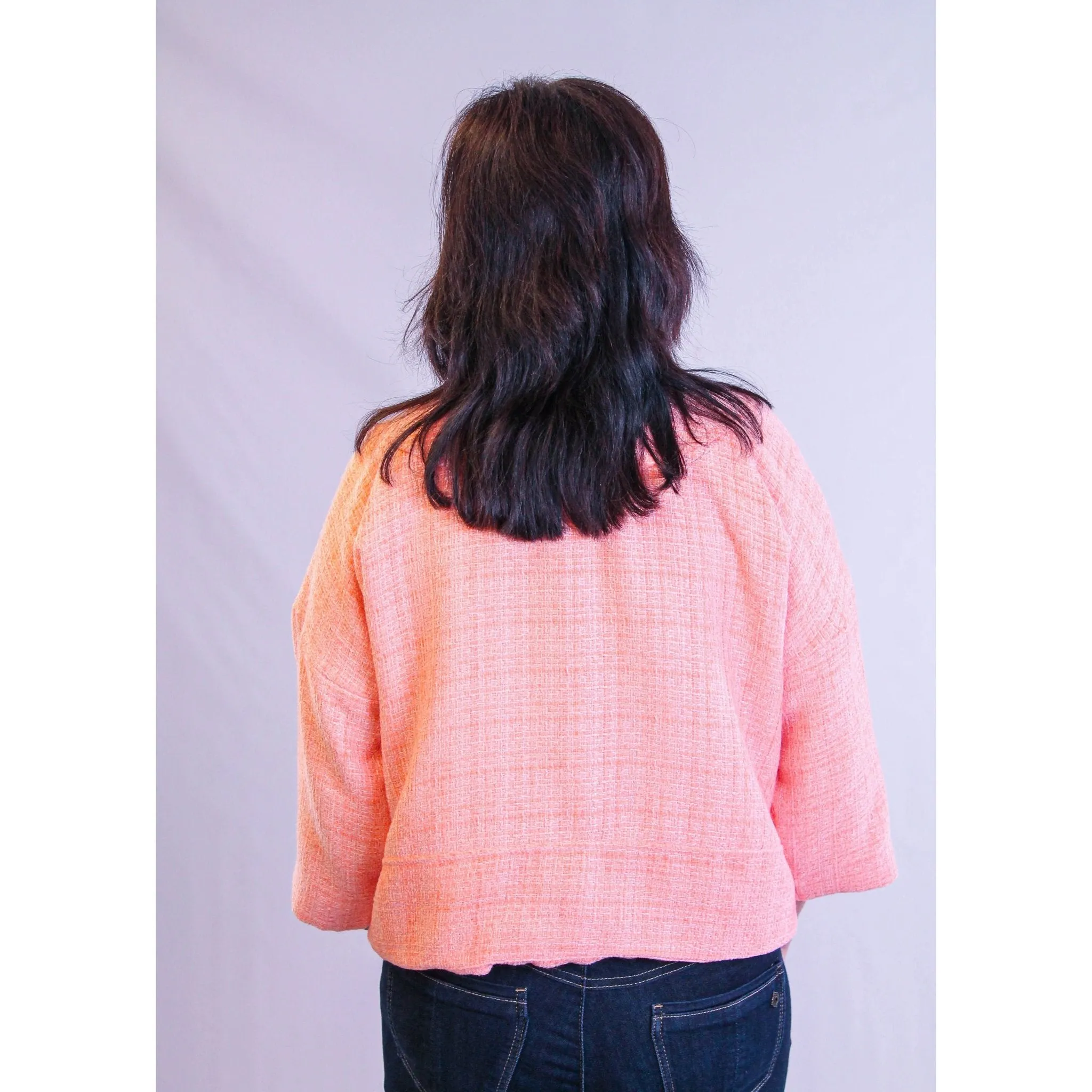 Democracy 3/4 Sleeve Crop Bolero Jacket