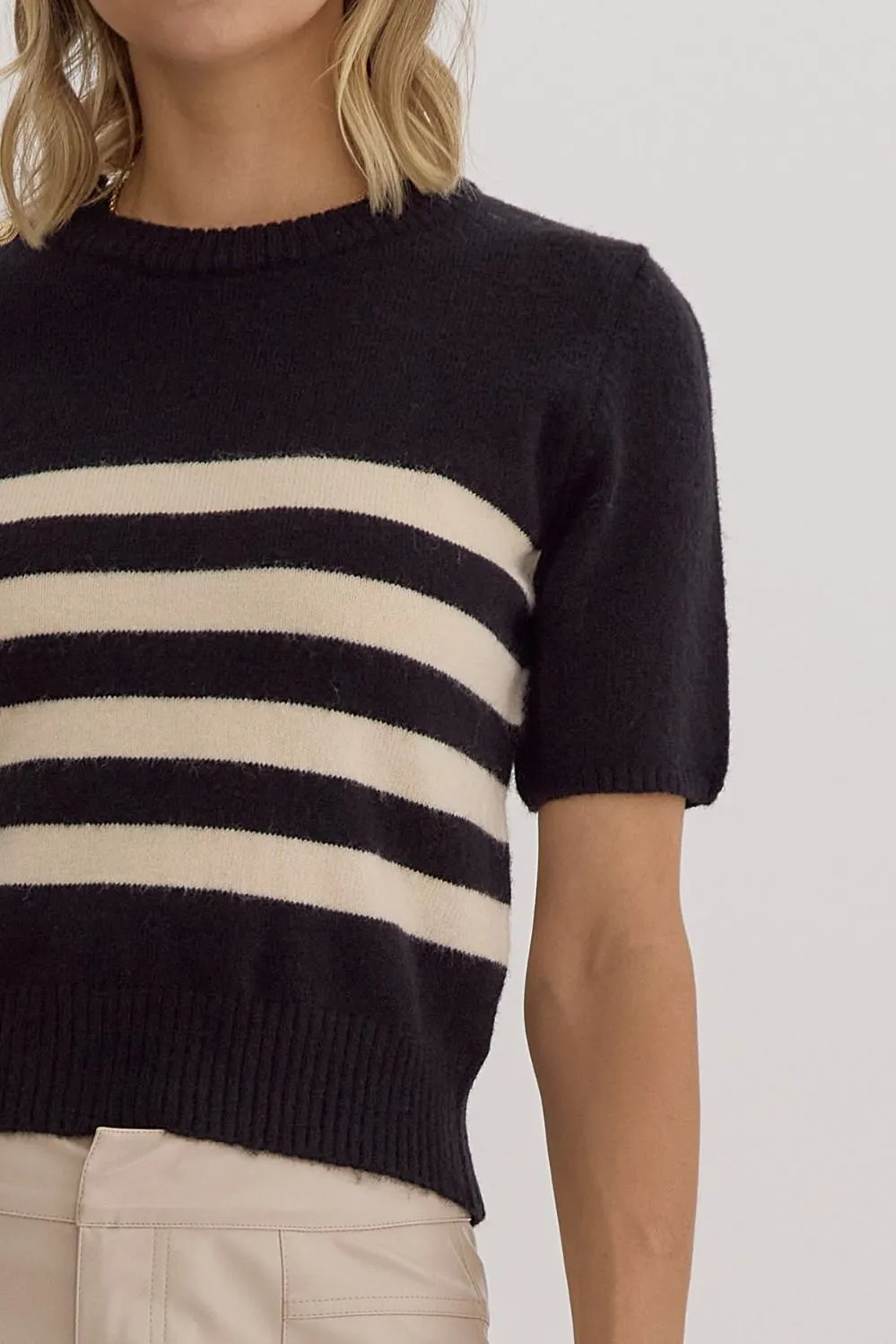 Effortless Chic Sweater Top