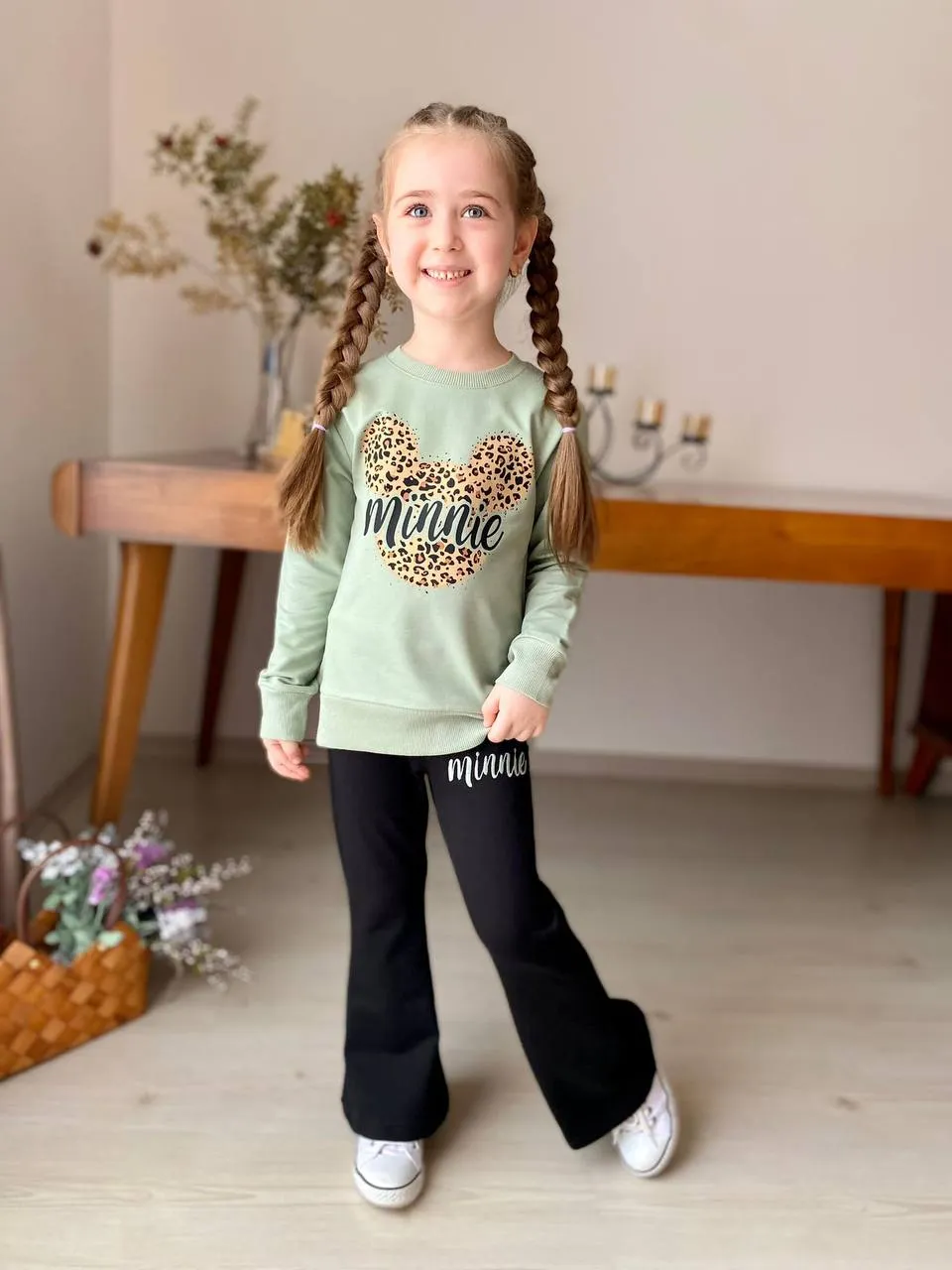 Elegant & Playful Girls' Outfit