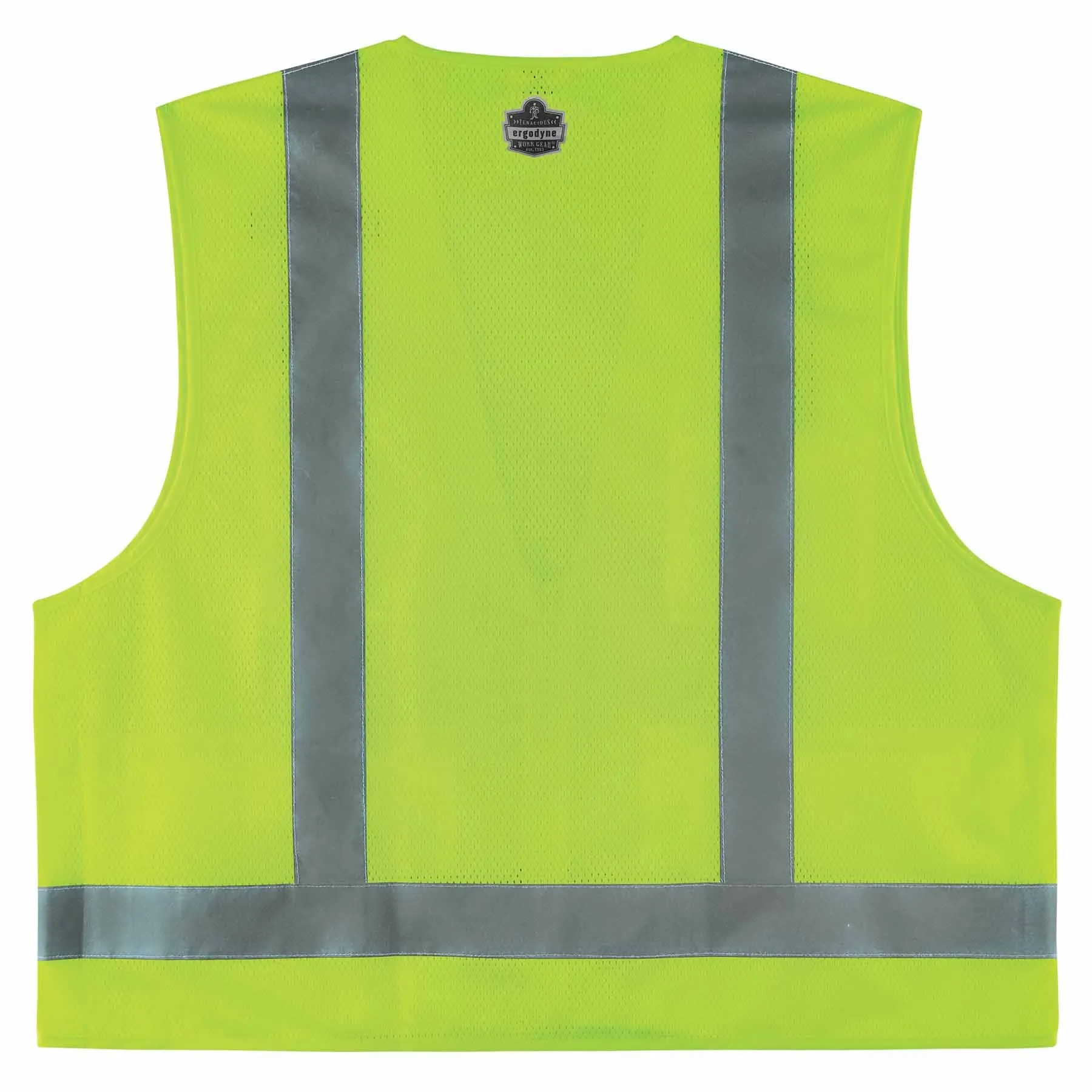 Ergodyne 24503 8249Z-S M Lime Class 2 Economy Surveyors Vest - Single Size