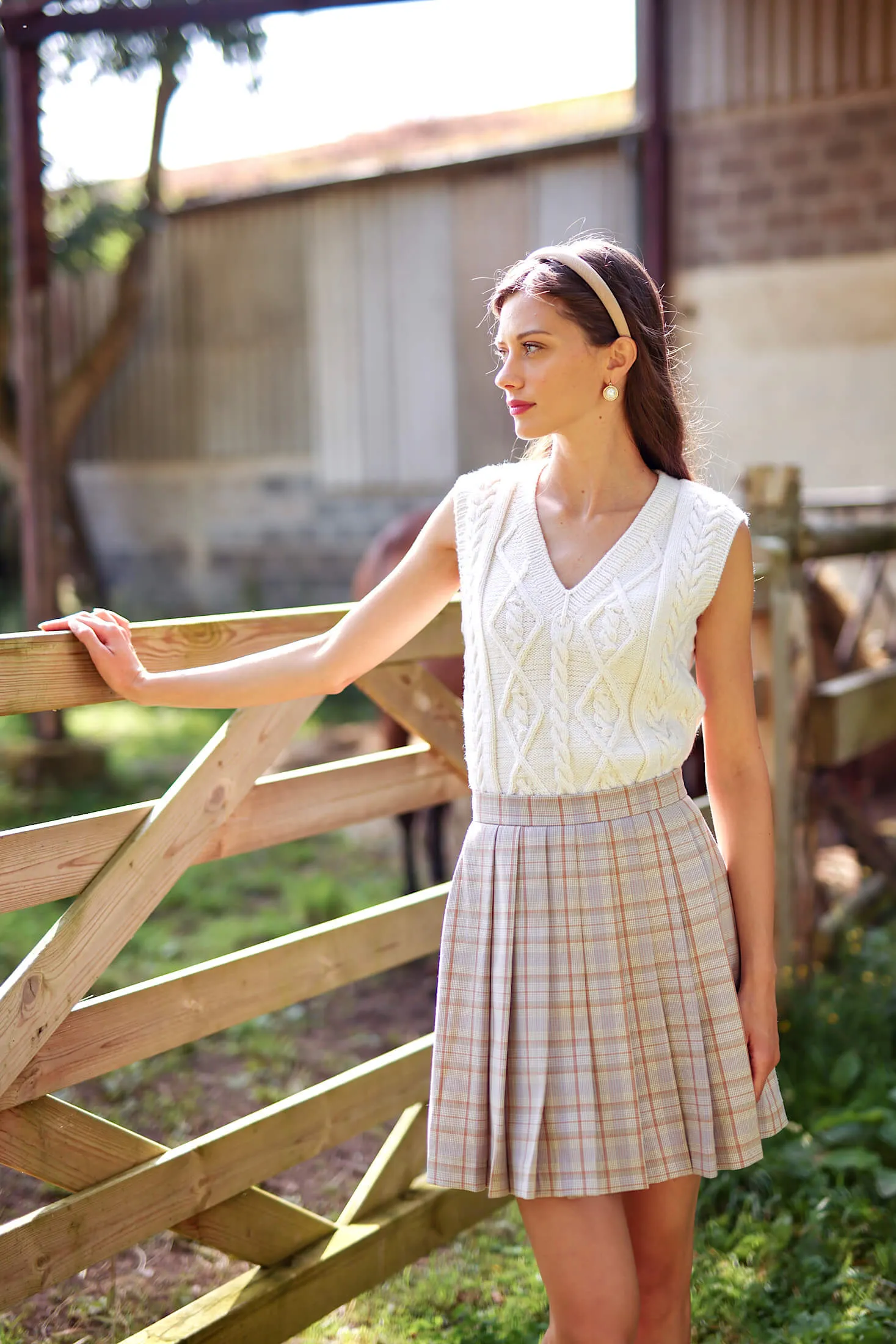 Erin Handknit Sweater Vest