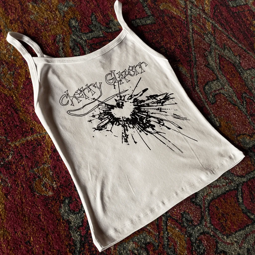 Exploding Heart Baby Rib Camisole